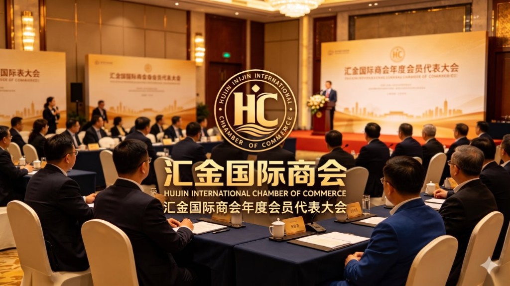 汇金国际商会年度会员代表大会现场