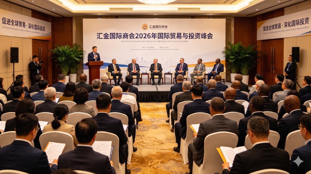 汇金国际商会2026年国际贸易与投资峰会现场